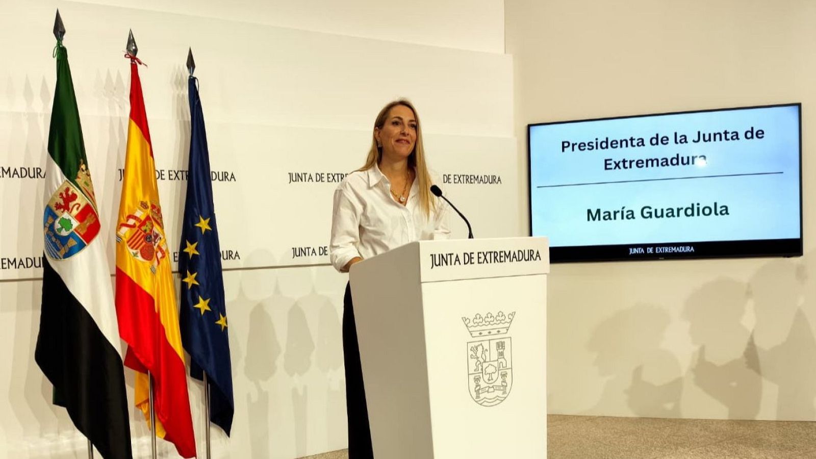 Guardiola convoca elecciones anticipadas en Extremadura para el próximo 21 de diciembre - Informativo 24h | Ver