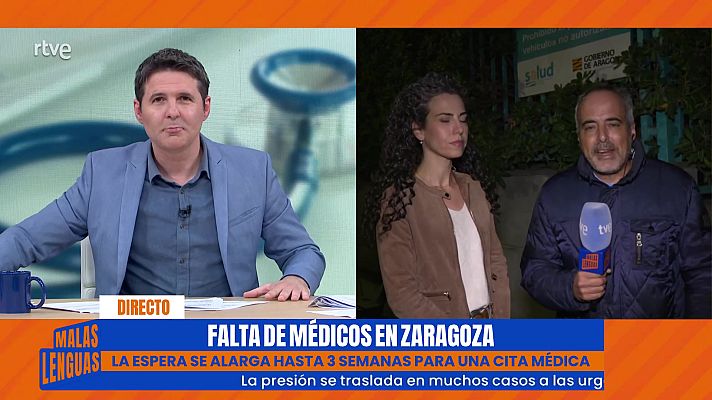 Malas lenguas - Falta de médicos en Zaragoza