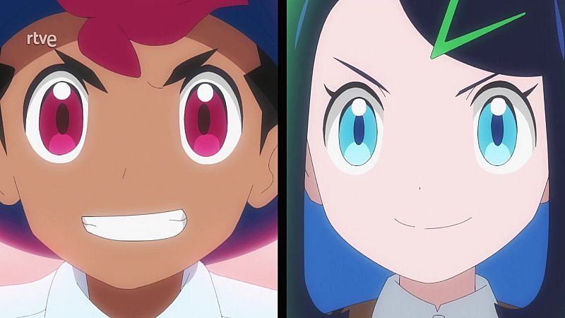 Shine on, terastallization! Liko vs Roy! - Pokémon Horizontes en inglés | Watch