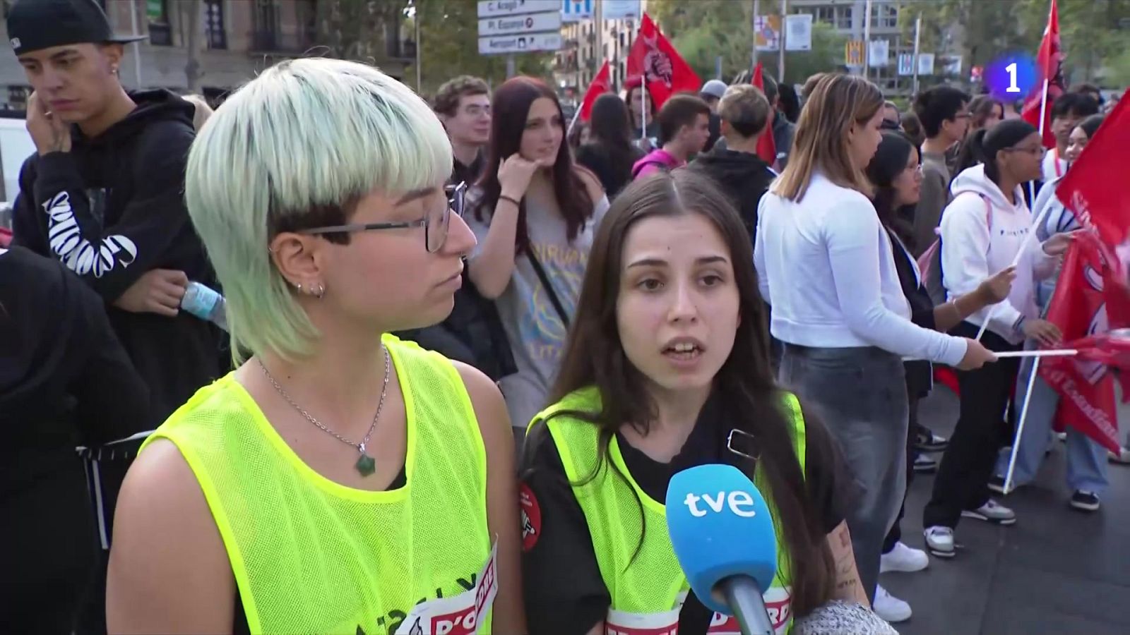 Els estudiants de Barcelona diuen prou a l'assetjament escolar