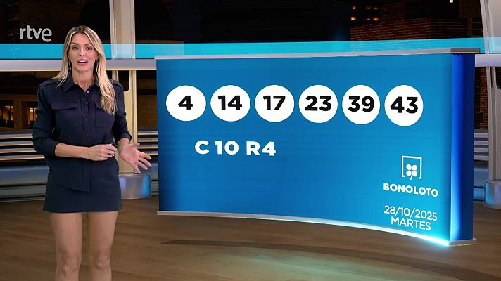 Loterías - Sorteo de la Bonoloto y Euromillones del 28/10/2025