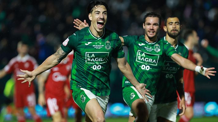 Copa del Rey - El gol de Sergi Brunet que alimentó el sueño del Toledo en Copa del Rey ante el Sevilla