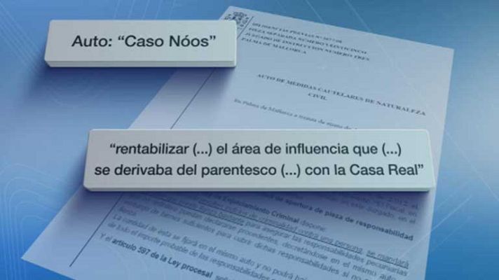 Telediario 1 - Caso Nóos
