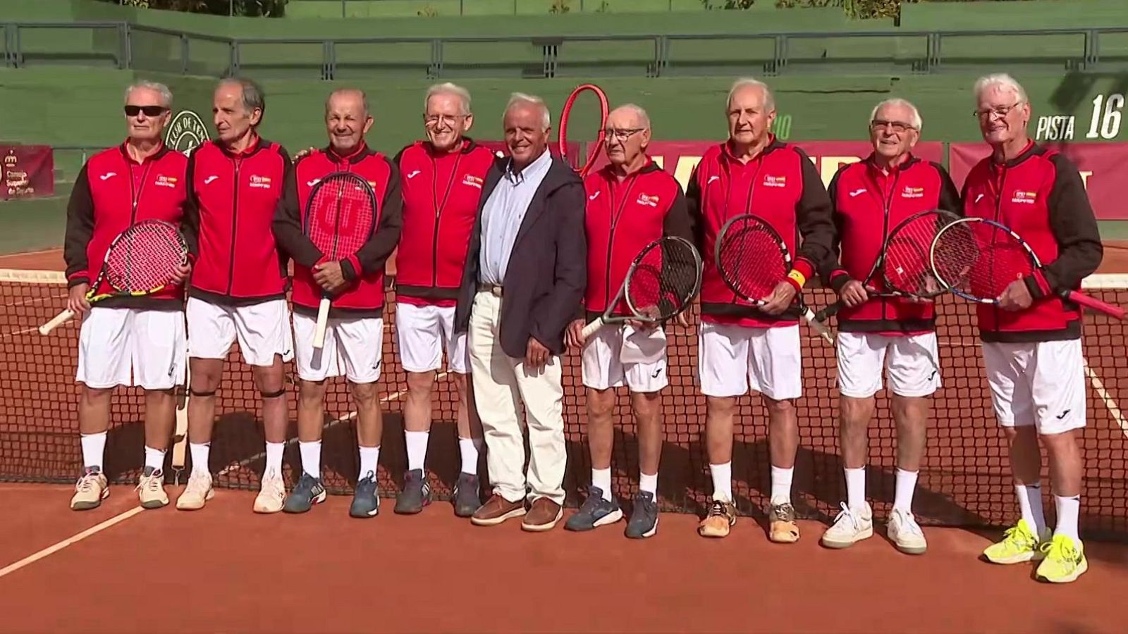 Los secretos de la selección española de tenis de +75 y +85 años - Los Deportes de La1 | Ver