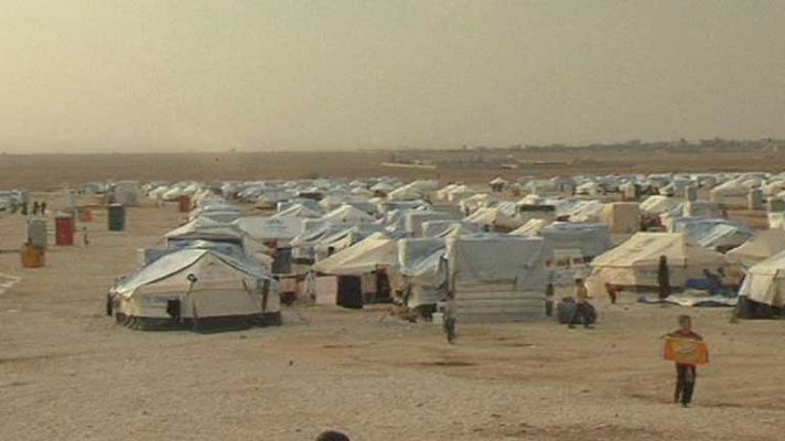 Telediario 1 - Fondos para refugiados