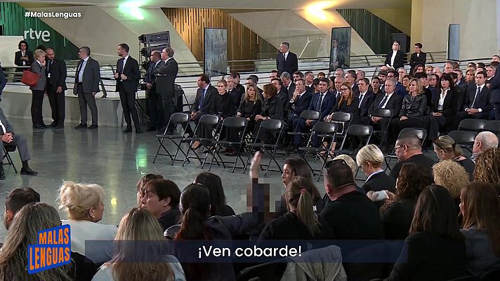 Malas lenguas - Gritos contra Mazón en el funeral de Estado