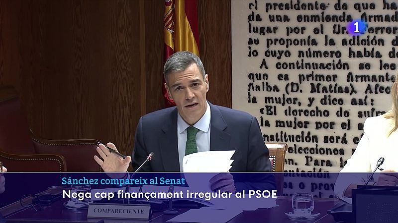 Sánchez compareix al Senat pel cas Koldo - L'Informatiu | Veure