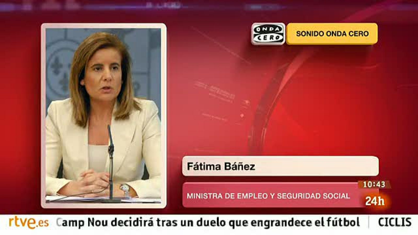 Fátima Báñez: "El PP responderá con contundencia" - Informativo 24h | Ver