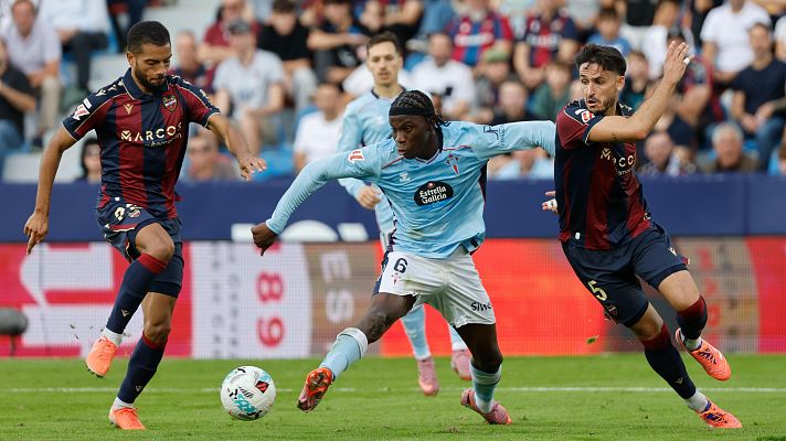 Resúmenes de LaLiga - Levante UD - RC Celta de Vigo: resumen del partido de la 11ª jornada de Liga | Primera