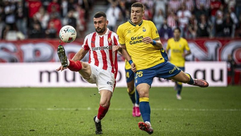 Sporting - Las Palmas: resumen del partido 12 jornada | Segunda | Ver