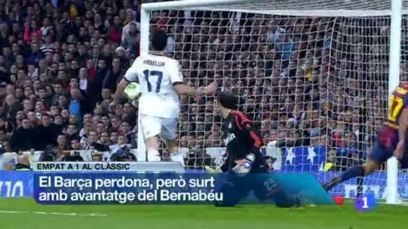 Roura dóna per bo l'1-1 tot i la decepció dels jugador per l'únic gol de Cesc