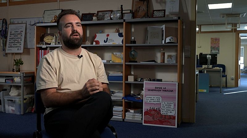 Javier Muñoz, Consejo de la Juventud: "Somos la generación inquilina" - Informe Semanal | Ver