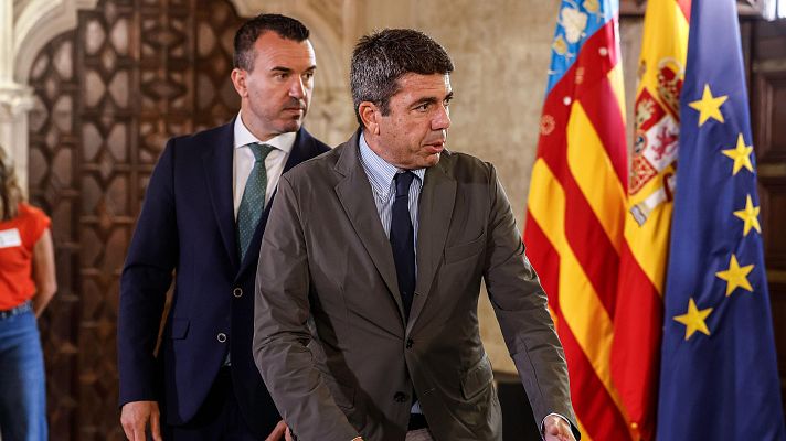 Telediario Fin de Semana - El PP valenciano retira su apoyo a Mazon y propone a Mompó como candidato a las próximas elecciones autonómicas