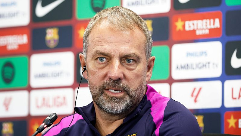 Hansi Flick: "Lamine nota algo de dolor algunos días" - Fútbol | Ver