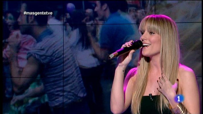 +Gente - Edurne canta en vivo