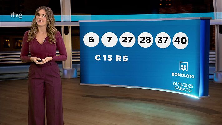 Loterías - Sorteo de la Bonoloto y Primitiva del 01/11/2025