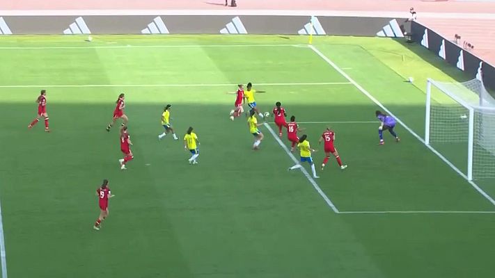 Fútbol - Fútbol - Campeonato del Mundo Sub-17 Femenino. 1/4 Final: Brasil - Canadá