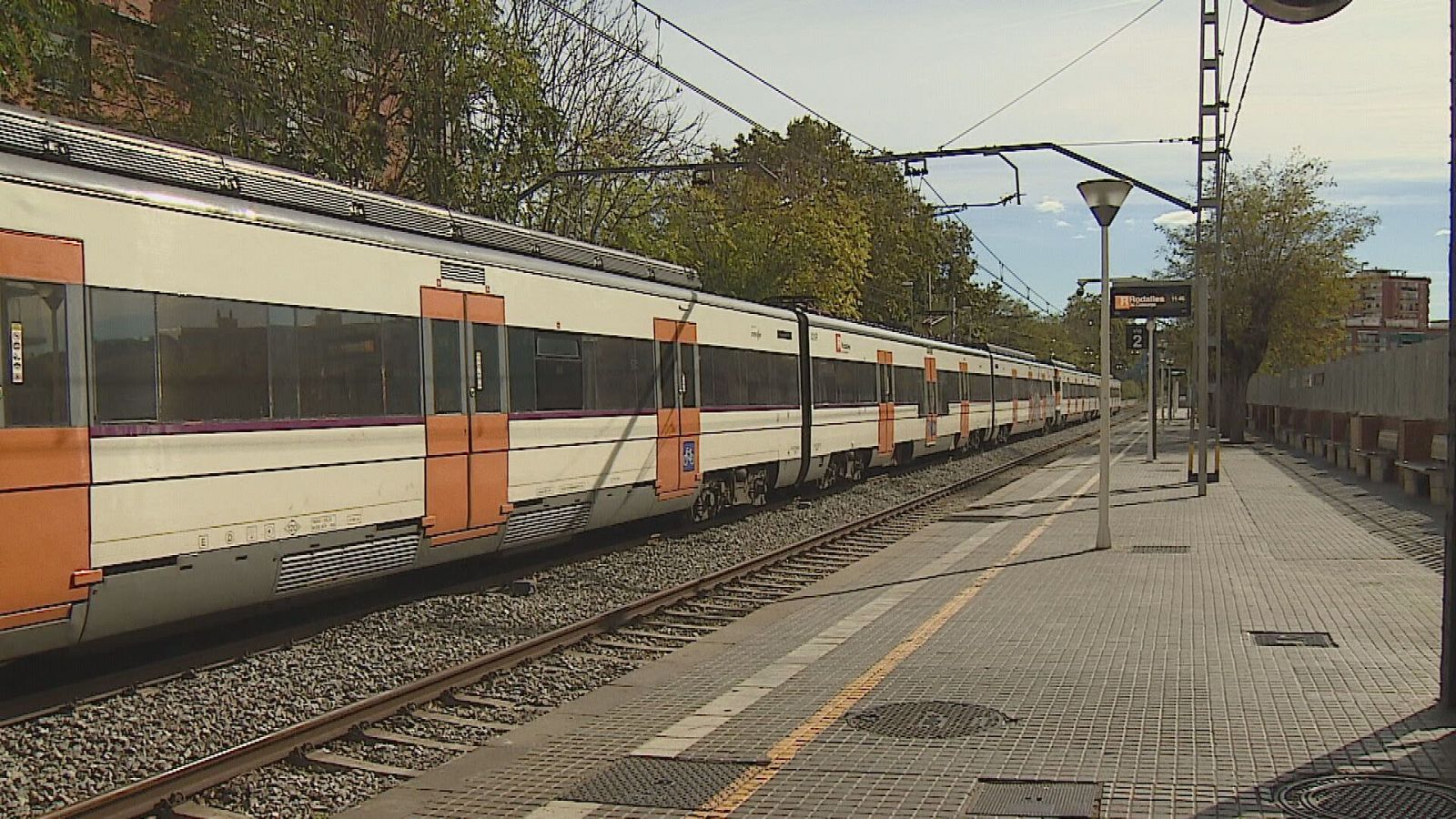 Afectacions a l'R4 i l'R7 de Rodalies