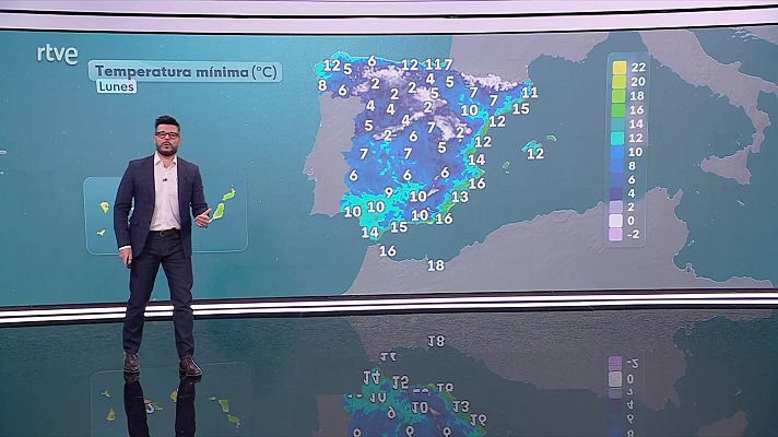 El tiempo - Probables rachas muy fuertes de cierzo en el bajo Ebro