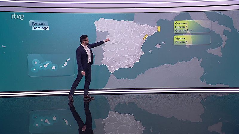 El Tiempo Noche - 02/11/25 - RTVE.es - El tiempo | Ver