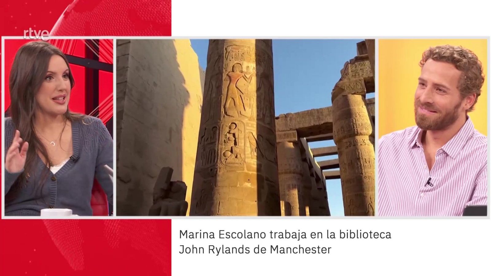 Marina Escolano, referente de la egiptología | Ver