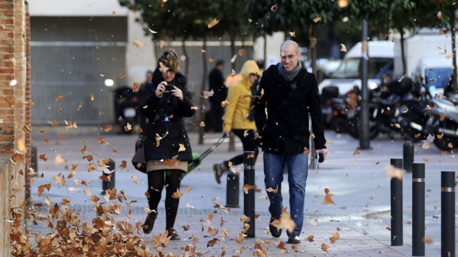 Viento fuerte en las mitades norte y este de la península