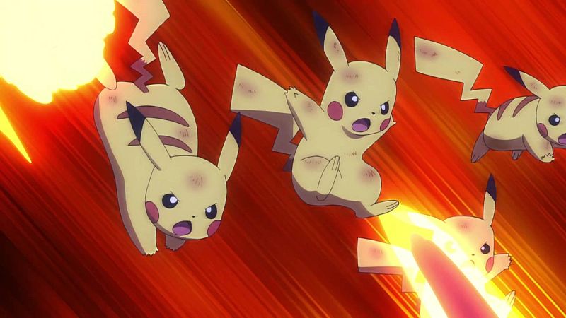 Entei's fierce battle cry! - Pokémon Horizontes en inglés | Watch