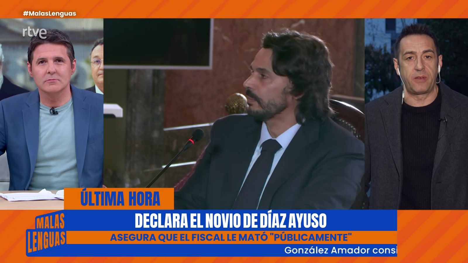 Emilio Delgado sobre el juicio al Fiscal General - Malas lenguas | Ver