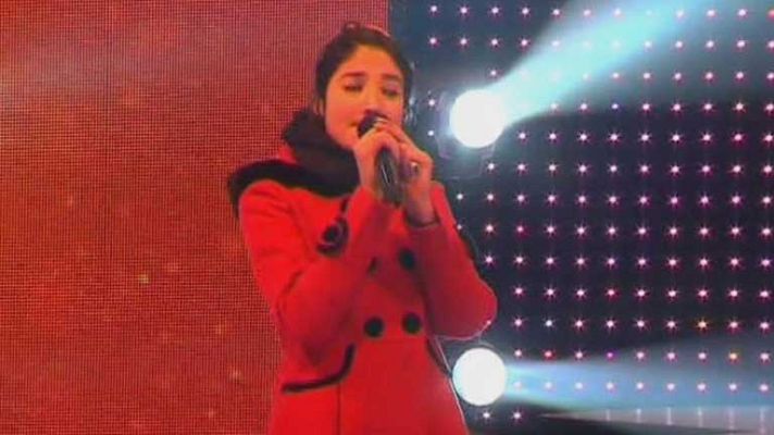 Telediario 1 - Amenazas de muerte por cantar