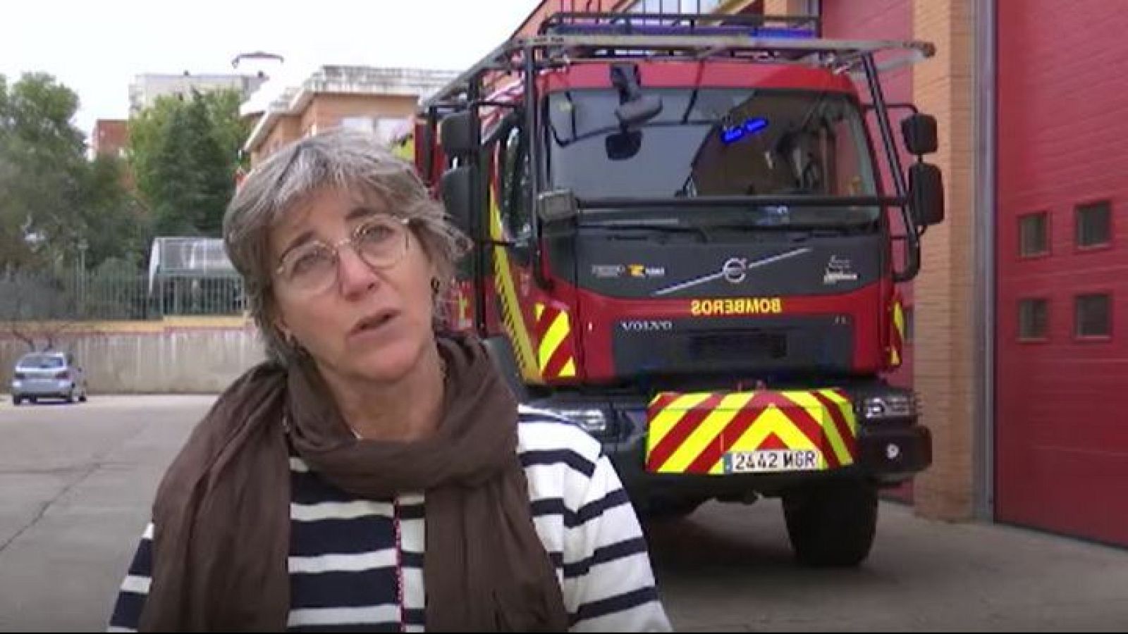 Se jubila María Luisa, una de las primeras bomberas de España | Ver
