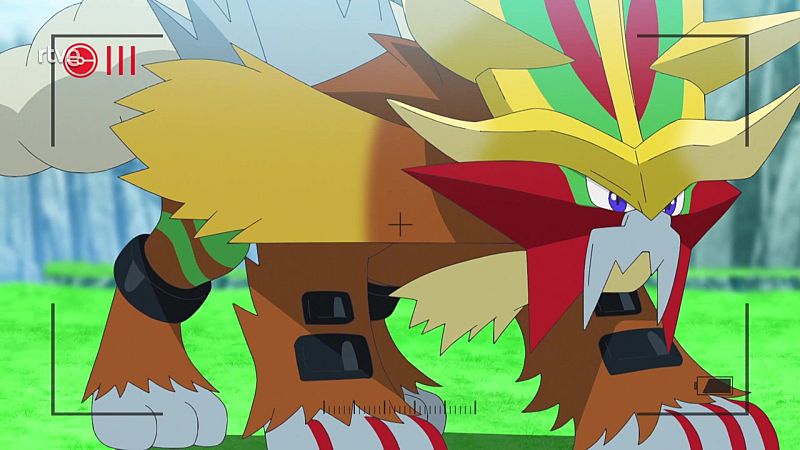 The pillar of fire! - Pokémon Horizontes en inglés | Watch