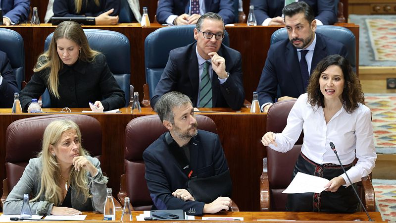 Ayuso y Mar Espinar chocan al hablar de la declaración de González Amador en el juicio al fiscal general