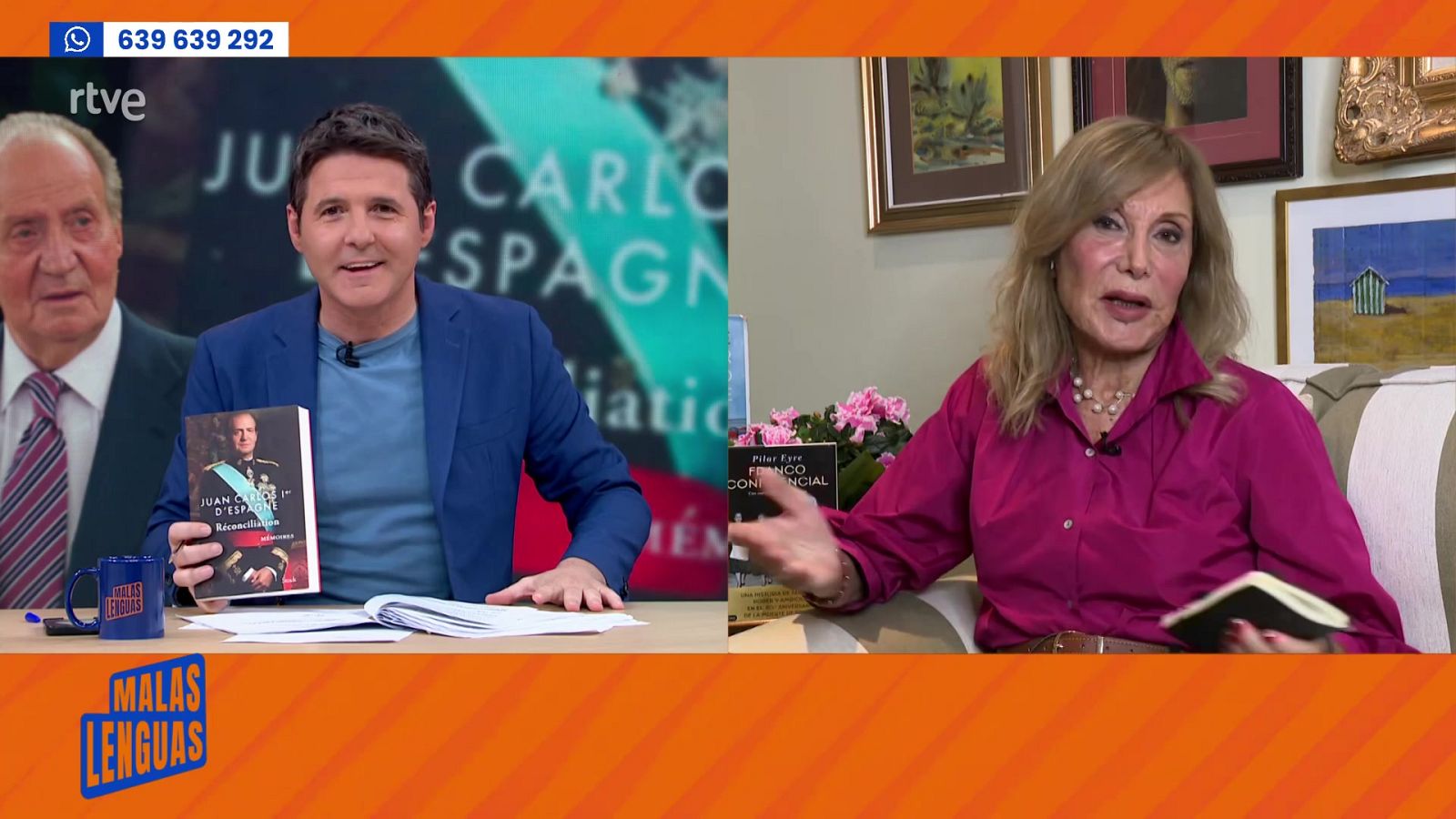 Exclusiva de Pilar Eyre en 'Malas Lenguas' - Malas lenguas | Ver