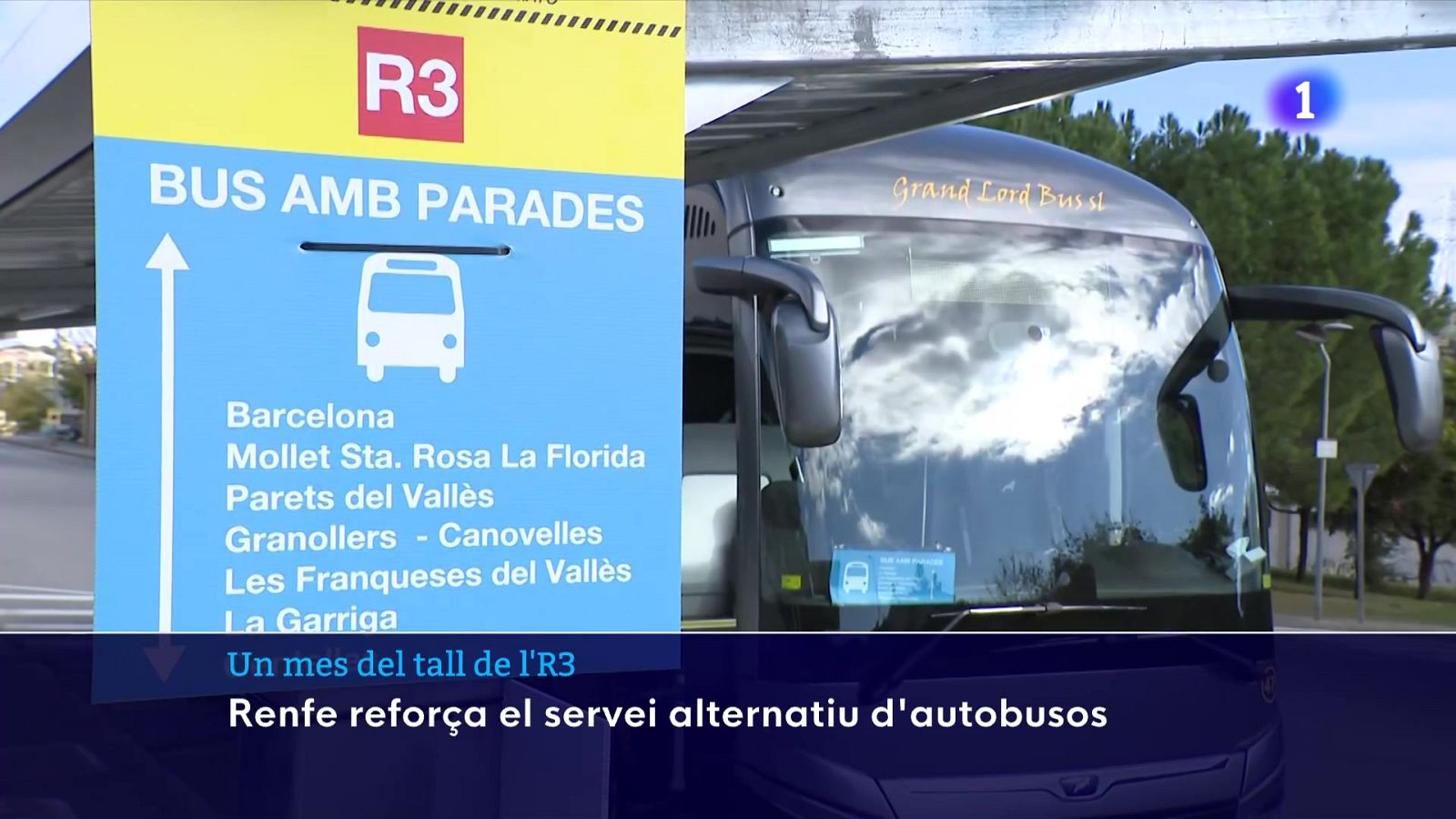 Un mes de talls a l'R3: satisfacció amb el bus i trens amb retards