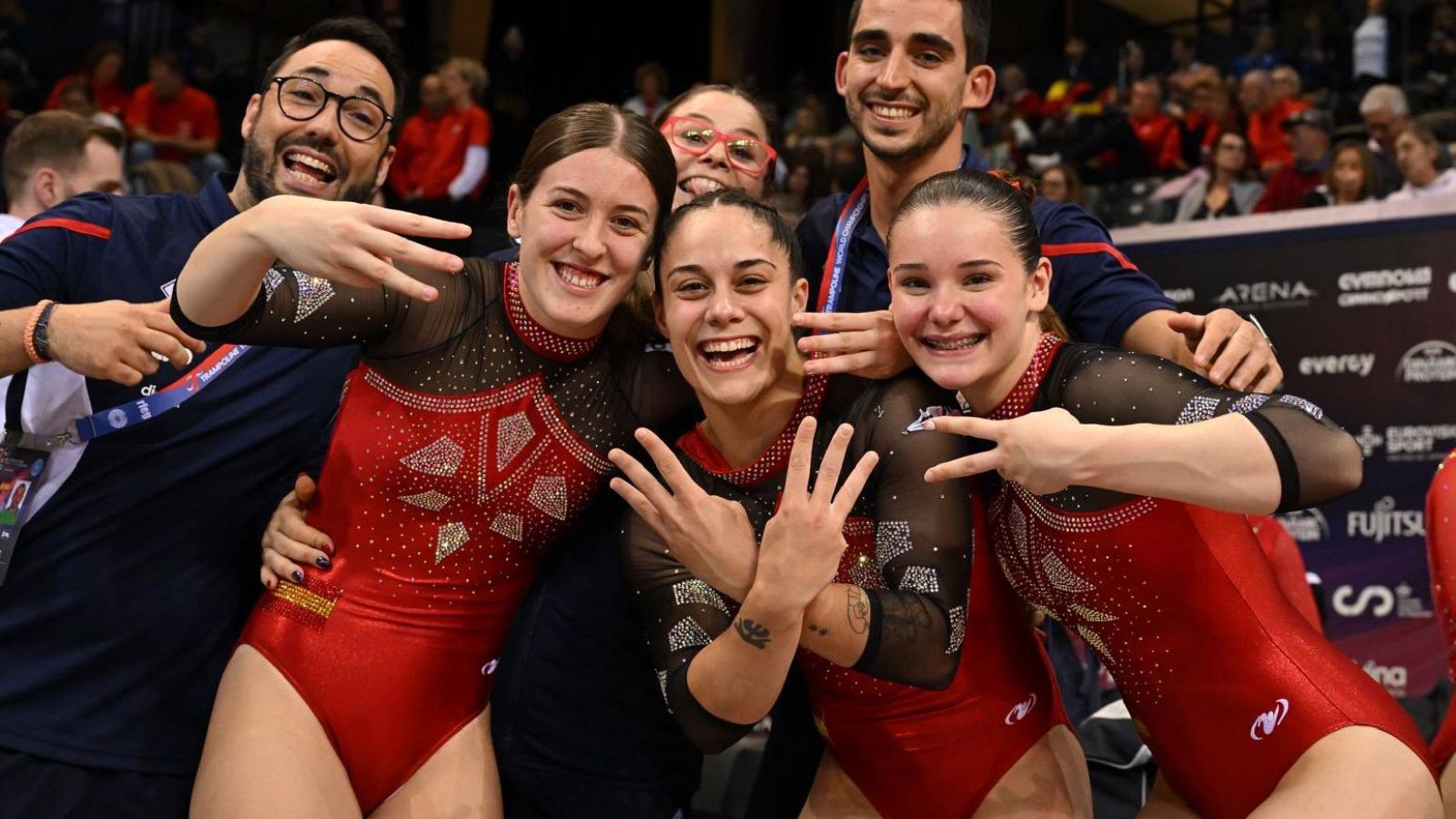 Las españolas, bronce de doble-mini en el Mundial de trampolín - Otros deportes | Ver