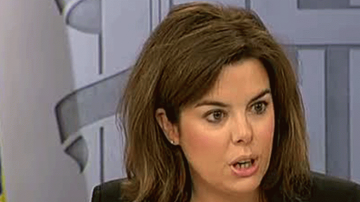  - La vicepresidenta del Gobierno elude hablar del 'caso Bárcenas'