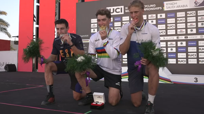 Ciclismo - Montalvo y Palau firman un brillante doblete en la prueba de 20'' del mundial de ciclismo urbano