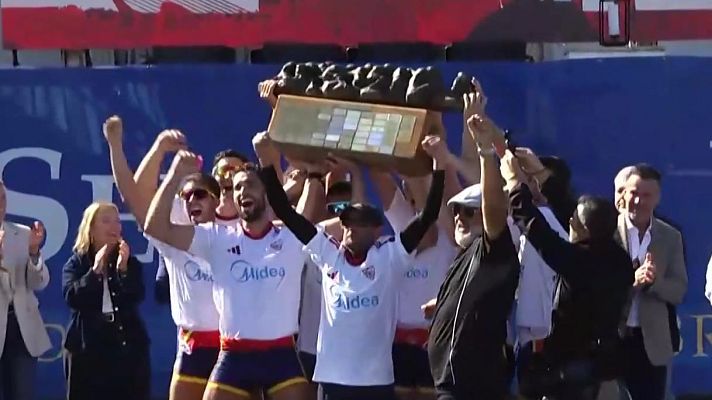 Teledeporte - El Sevilla gana la regata ante el Betis por primera vez en 14 años
