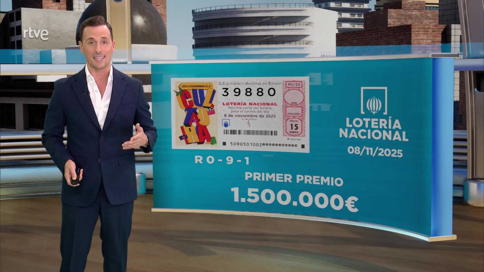 Sorteo de la Lotería Nacional: 08/11/2025 - Loterías | Ver