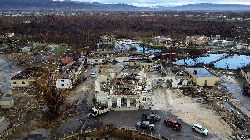 Black River, epicentro de la devastación causada por el huracán Melissa en Jamaica