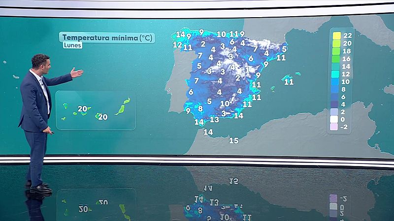 El Tiempo Noche - 09/11/25 - RTVE.es - El tiempo | Ver