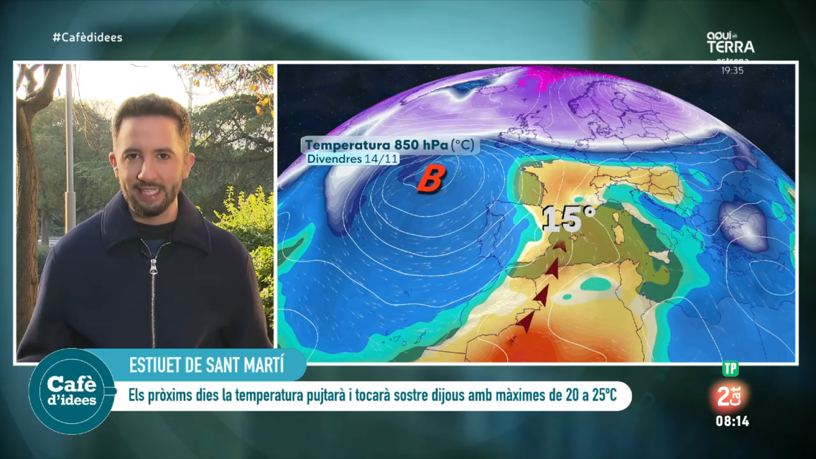 El Temps (10/11/2025) - El temps | Veure