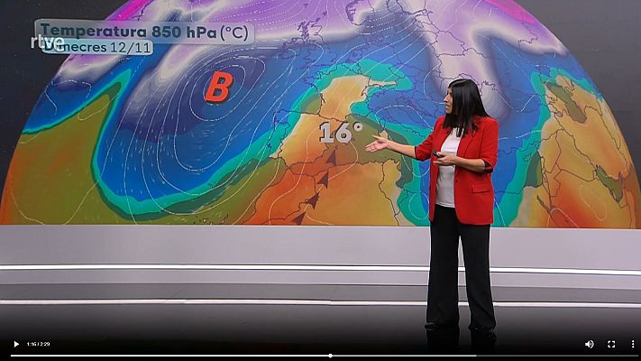 El temps - Matí de fred, gairebé hivernal, migdia de bonança. Els propers dies faran olor d'Estiuet de Sant Martí
