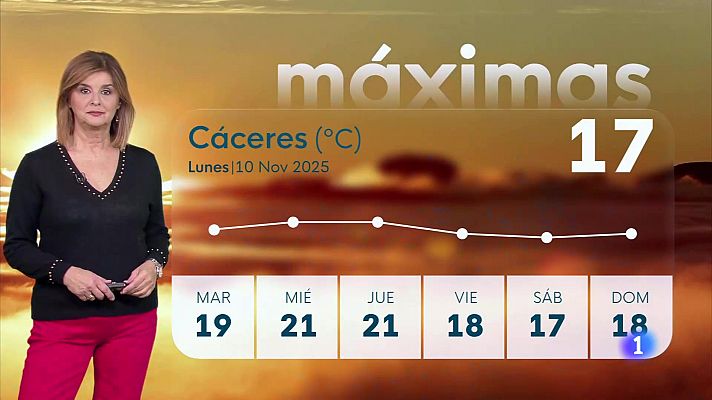 Noticias de Extremadura - El tiempo en Extremadura - 10/11/2025