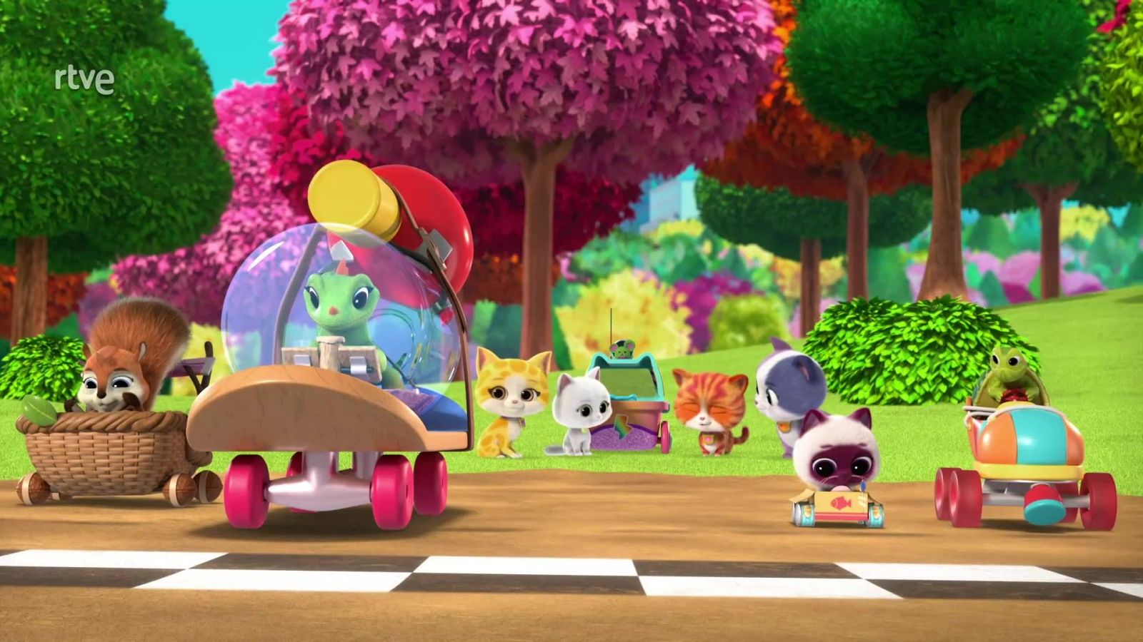 Los corredores de Villakitty - Superkitties | Ver