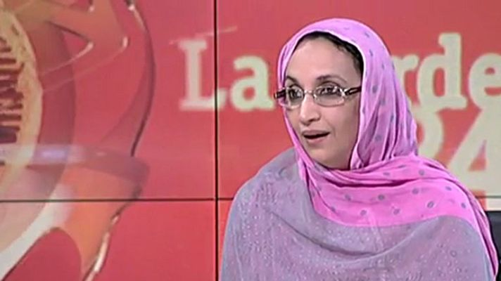 La tarde en 24h - Aminatu Haidar, sobre el proceso a 24 saharauis "Es un juicio militar que no ofrece garantías"