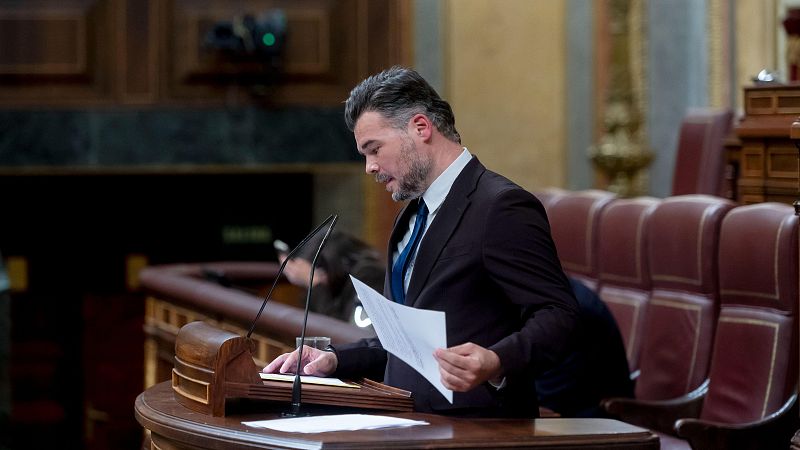 Rufián envía un "abrazo y mucha fuerza" a su "amigo" Borja Sémper