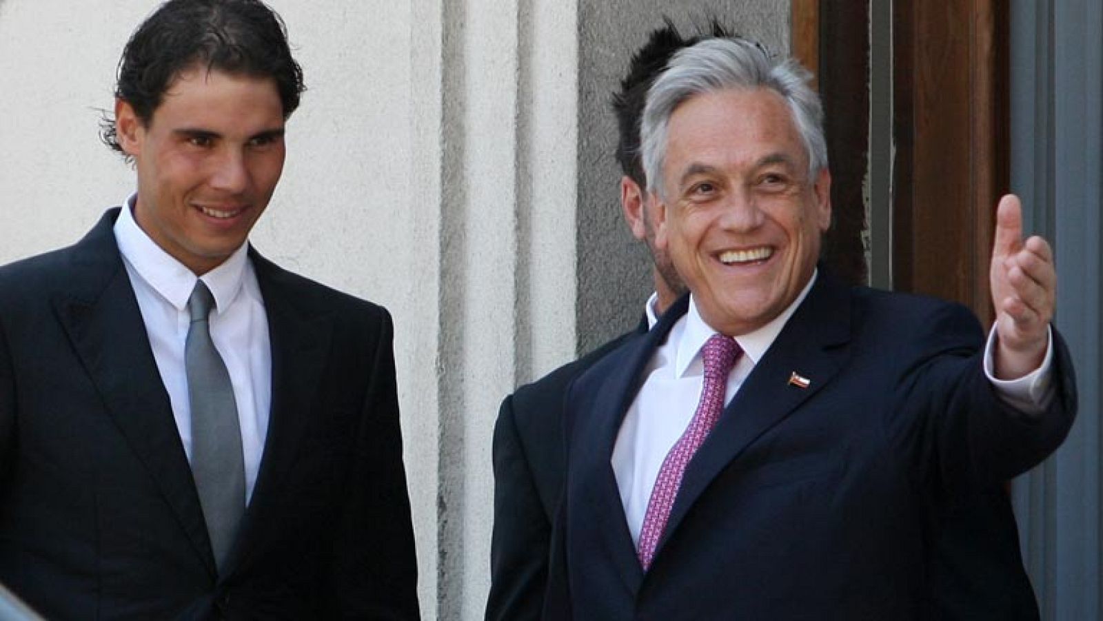 Rafa Nadal, recibido por el presidente chileno