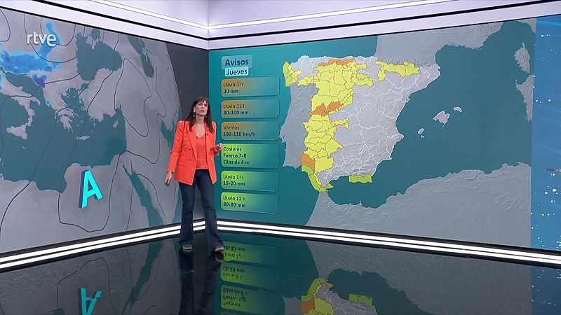 El Tiempo Noche - 12/11/25 - RTVE.es - El tiempo | Ver