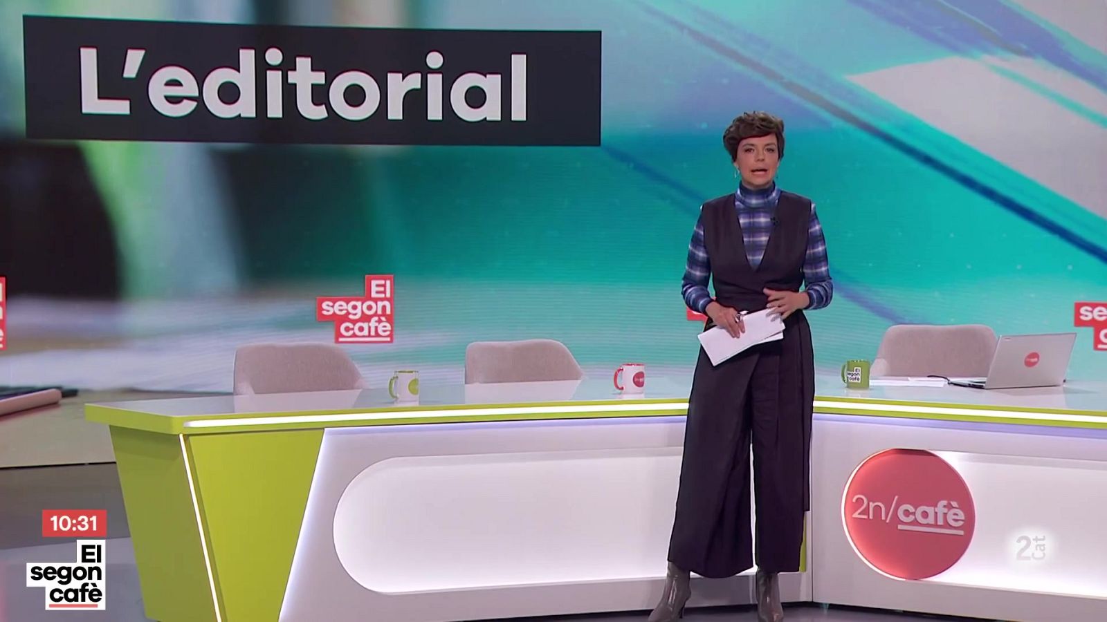 L'editorial de Cristina Villanueva: Imatge insòlita - El segon cafè - El segon cafè | Veure